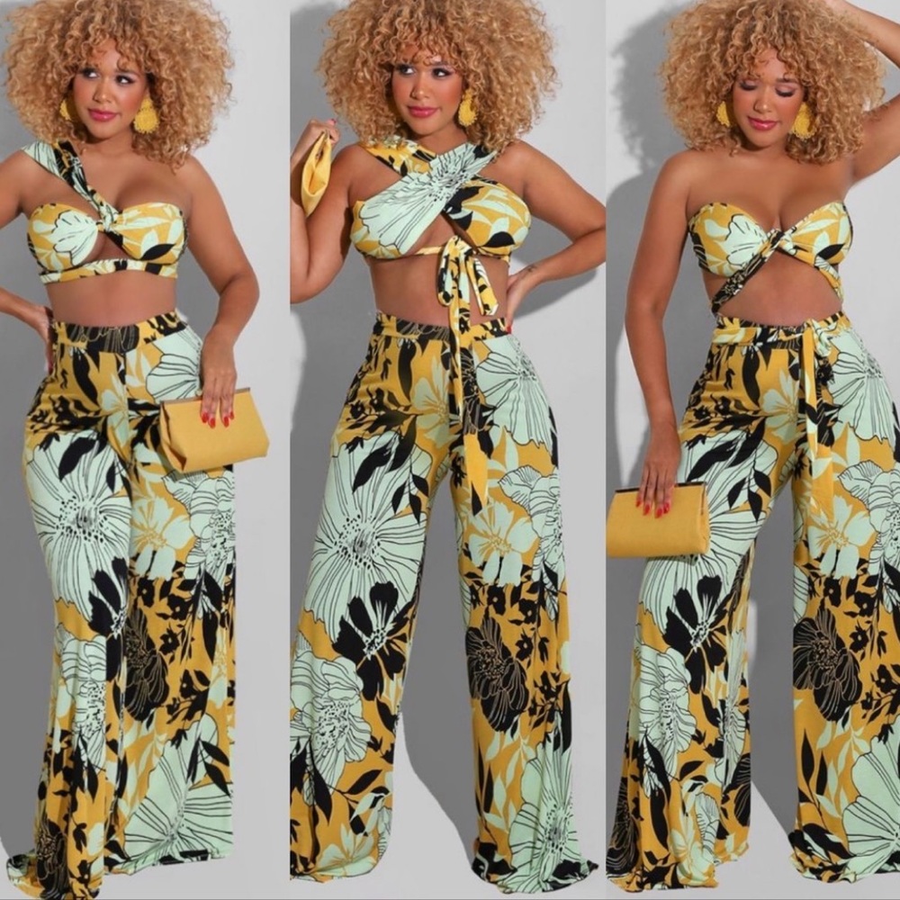 THAT GIRL 🍋💚🌺 multi wear 2 piece